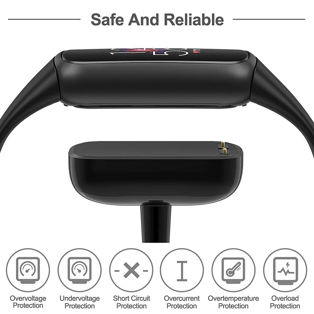 2Pack 50cm High Quality USB Charging Cable Replacement For Fitbit Luxe Charge 5