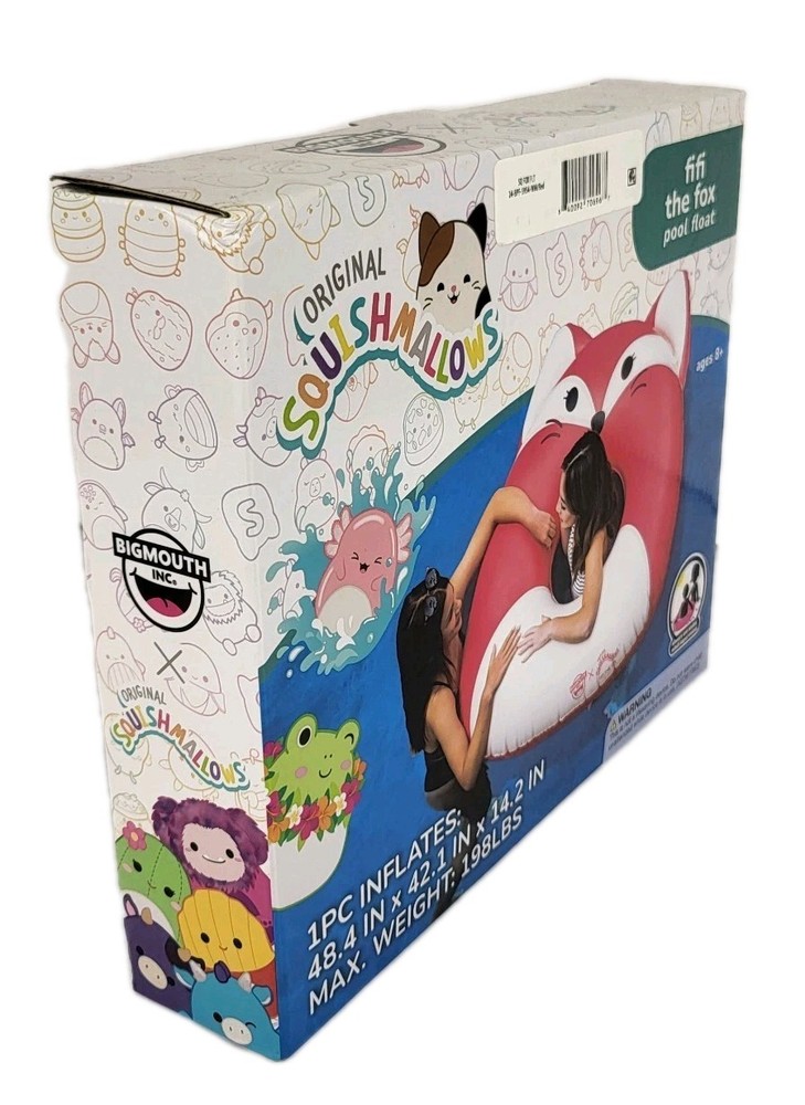 Fifi The Fox Pool Float , Original Squishmallows, Ages : 8+