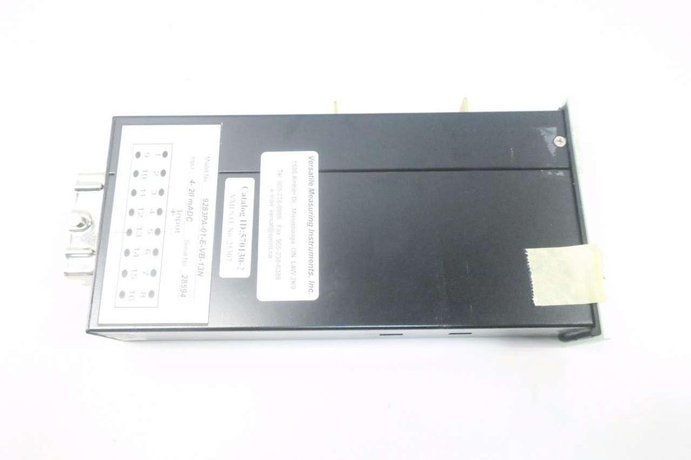 Versatile Measuring Instruments 9283PA-01-E-VB-13N Panel Meter D551398