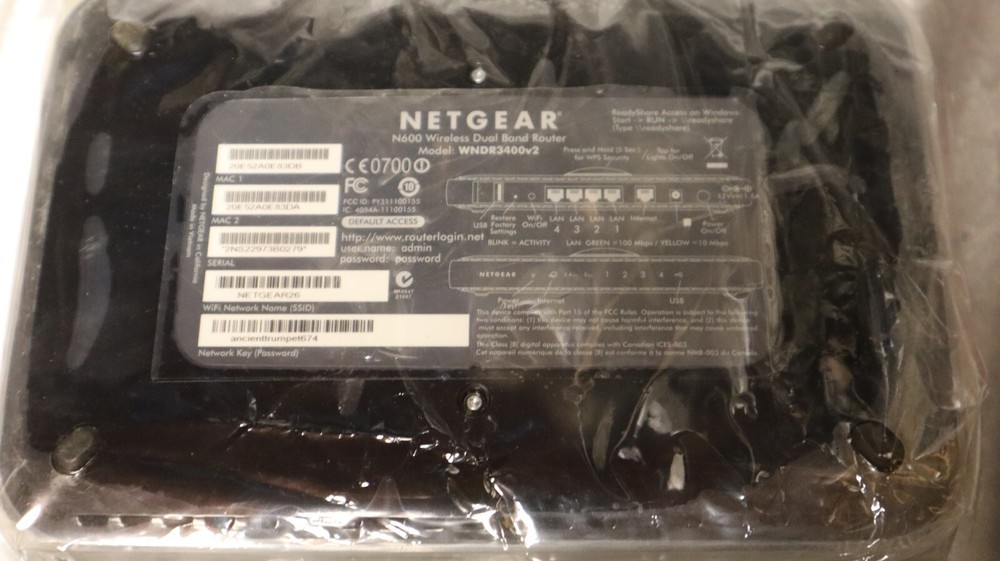 NETGEAR N600 Wireless Dual Band Router