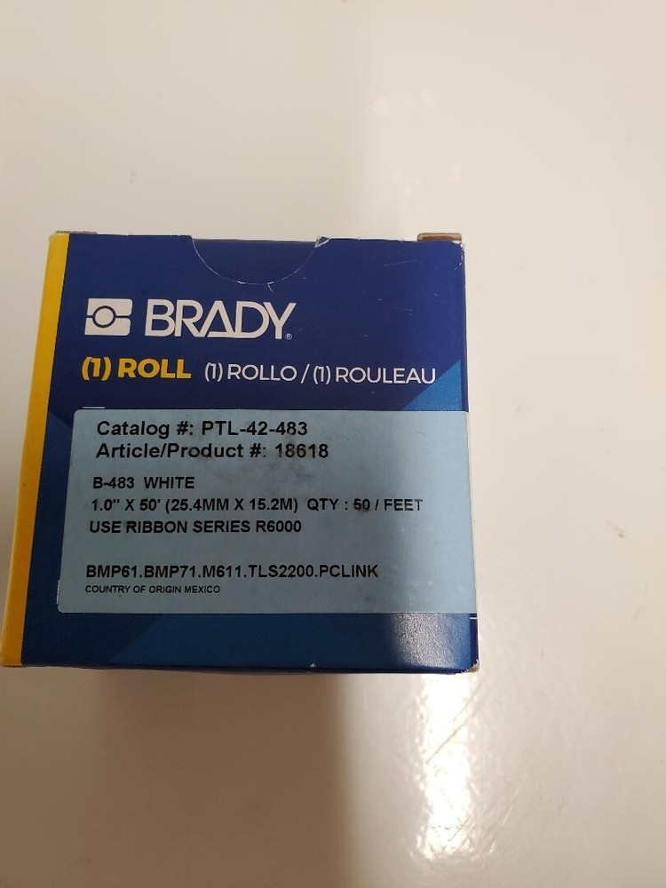 BRADY LABEL PTL 42-483