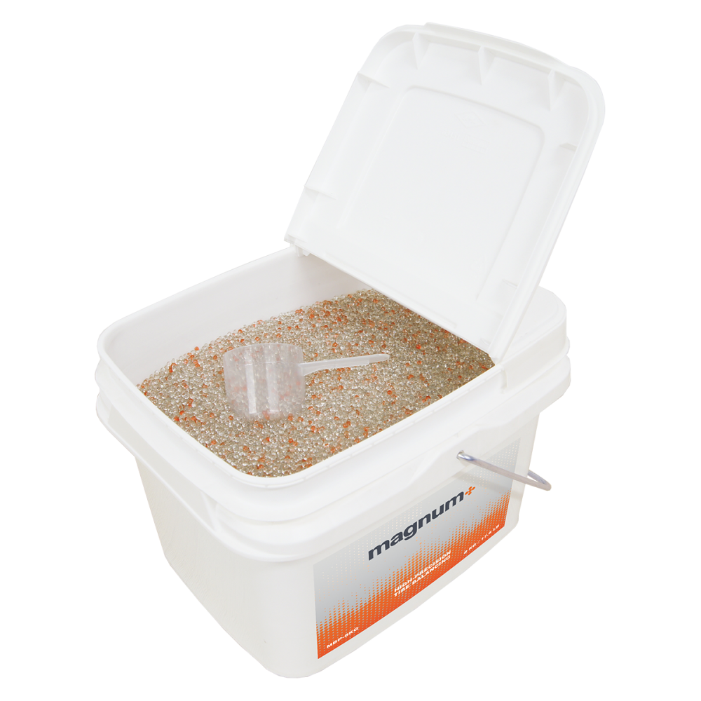 Magnum+ Tire Balancing Beads Bulk Tub 17.6 lb. with Scoop, TPMS Compatible