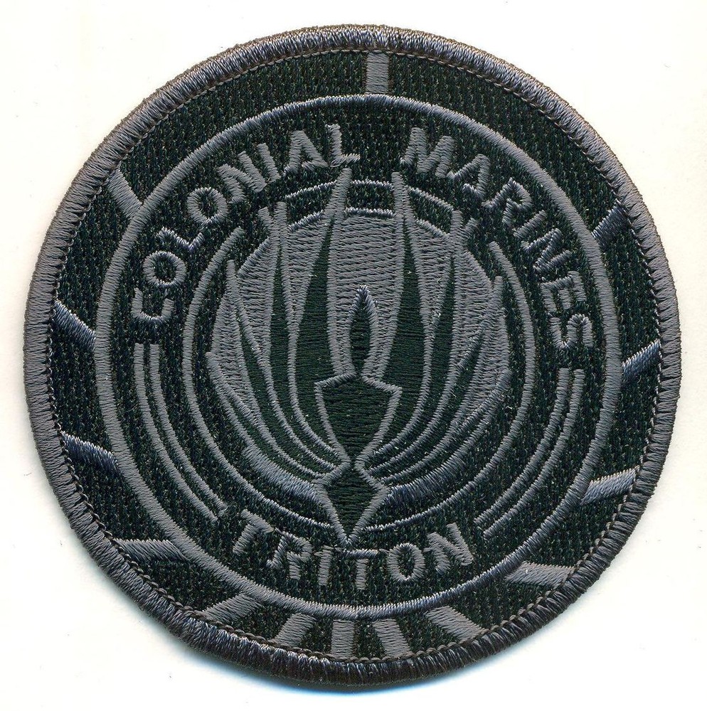 BSG Colonial Marines Triton Patch - BSG58