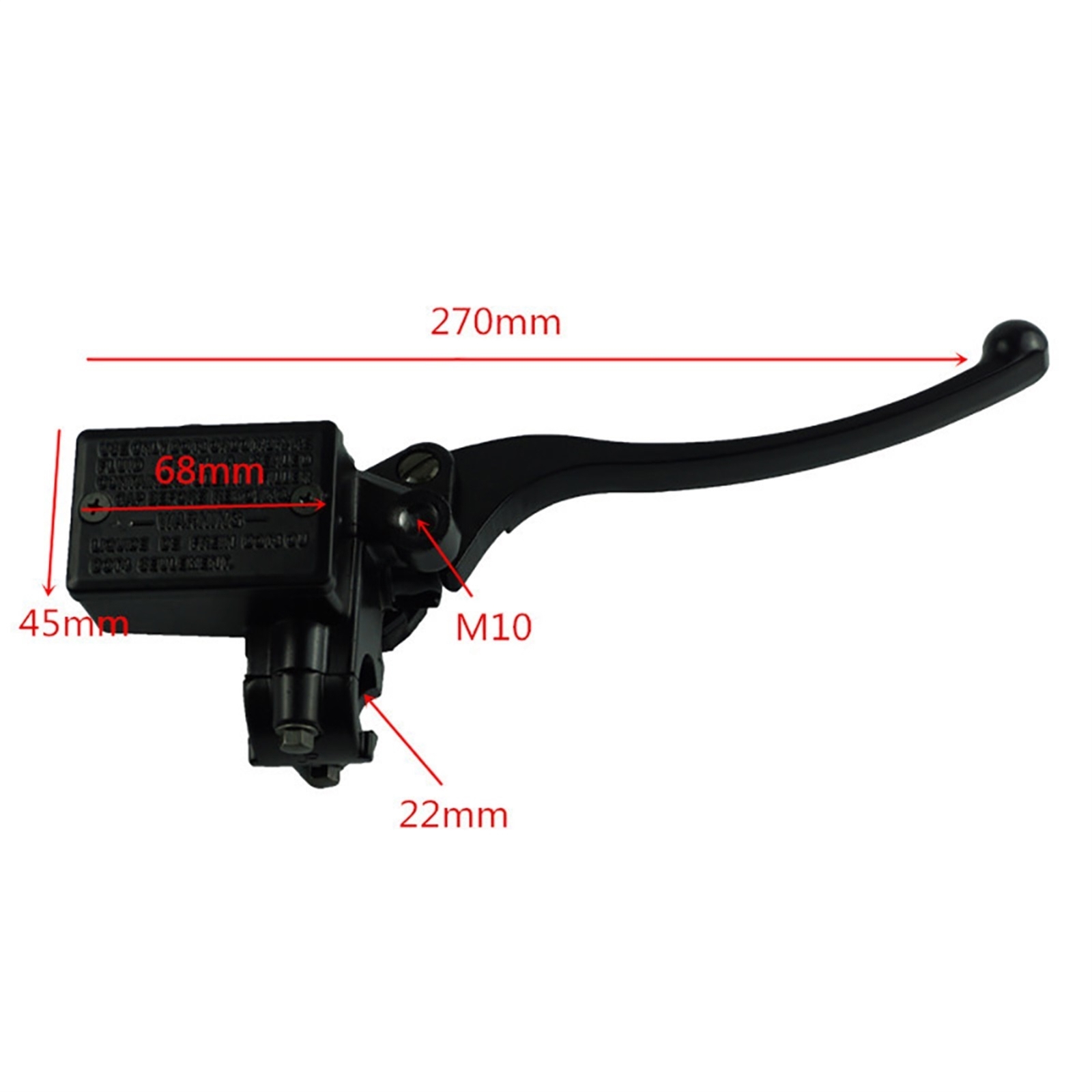 7/8" Front Brake Master Cylinder Lever for Honda FourTrax 300 TRX300 1988-2000