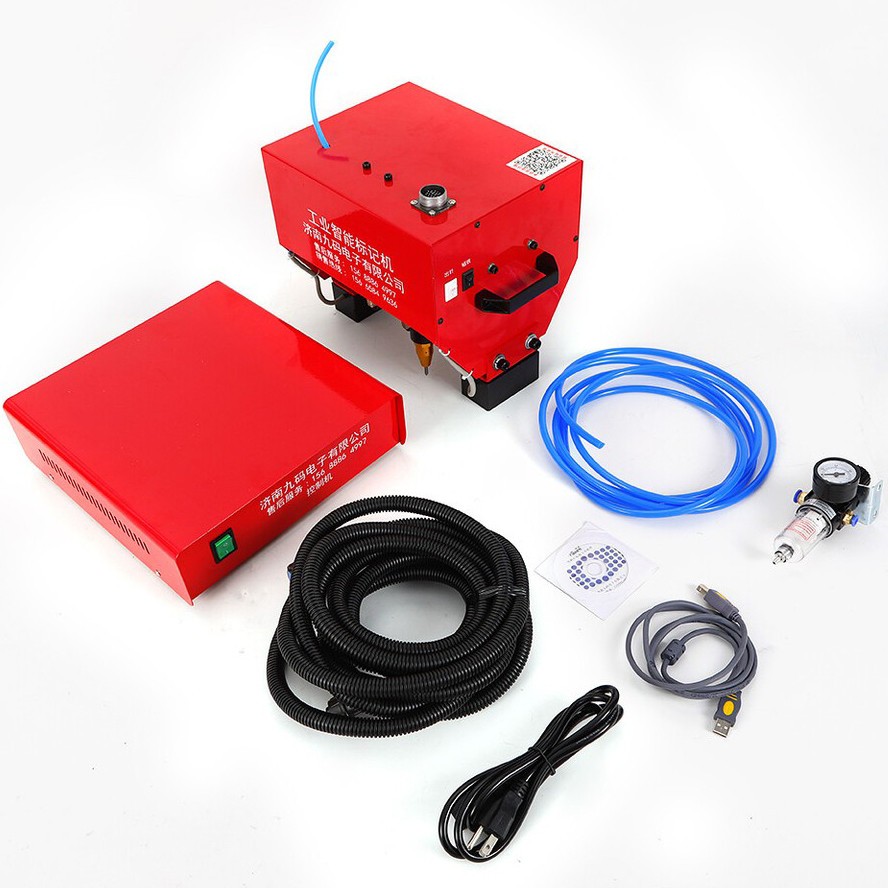 Portable Pneumatic Dot Peen Marking Machine VIN Code Chassis Number 170mm×110mm