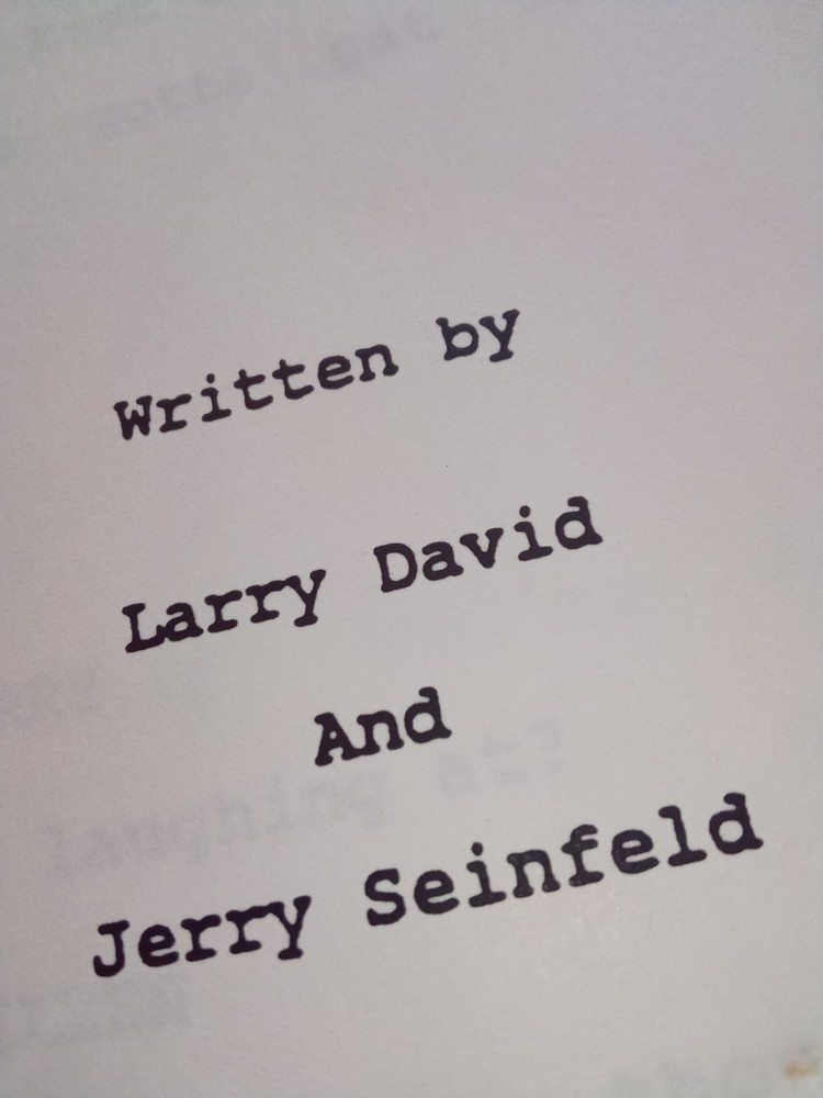 1990 Original Seinfeld Script "The Seinfeld Chronicles/The Stake Out" 44pp...