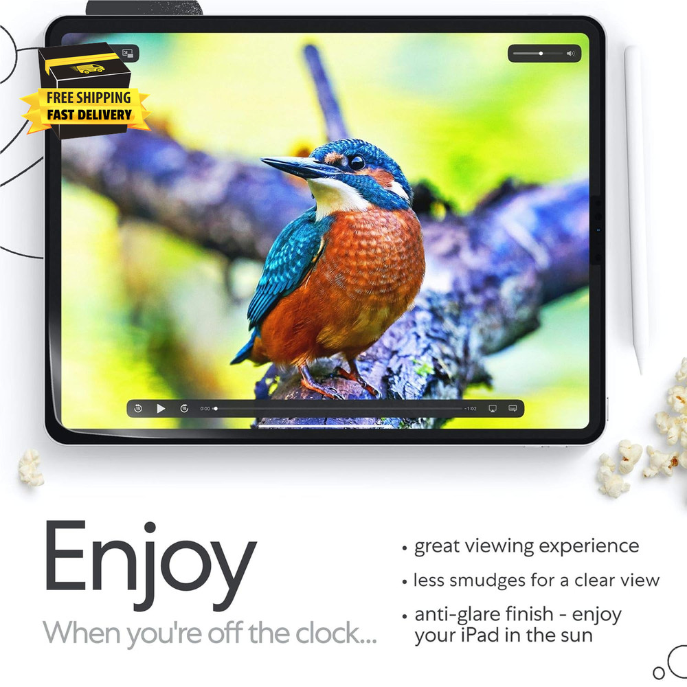 2.0 (Previous Model) for Ipad 10.2"- Screen Protector for Drawing and Writing li