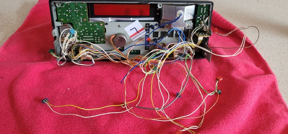 FRONT PANEL W/ CONTROLS FOR YAESU FT 890 HF TRANSCEIVER