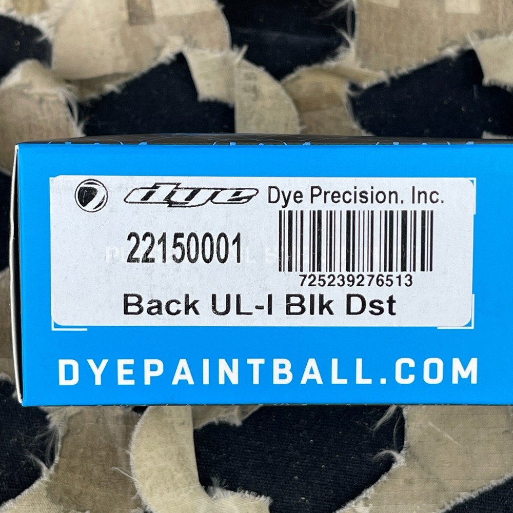 NEW Dye UL-I Barrel Back - Autococker Threaded - Dust Black