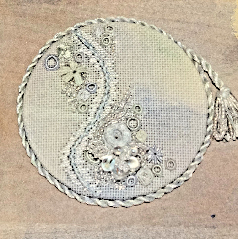 Mary Ellen Searcy Box Top ANG Needlepoint Class Unbound Includes Class Notes