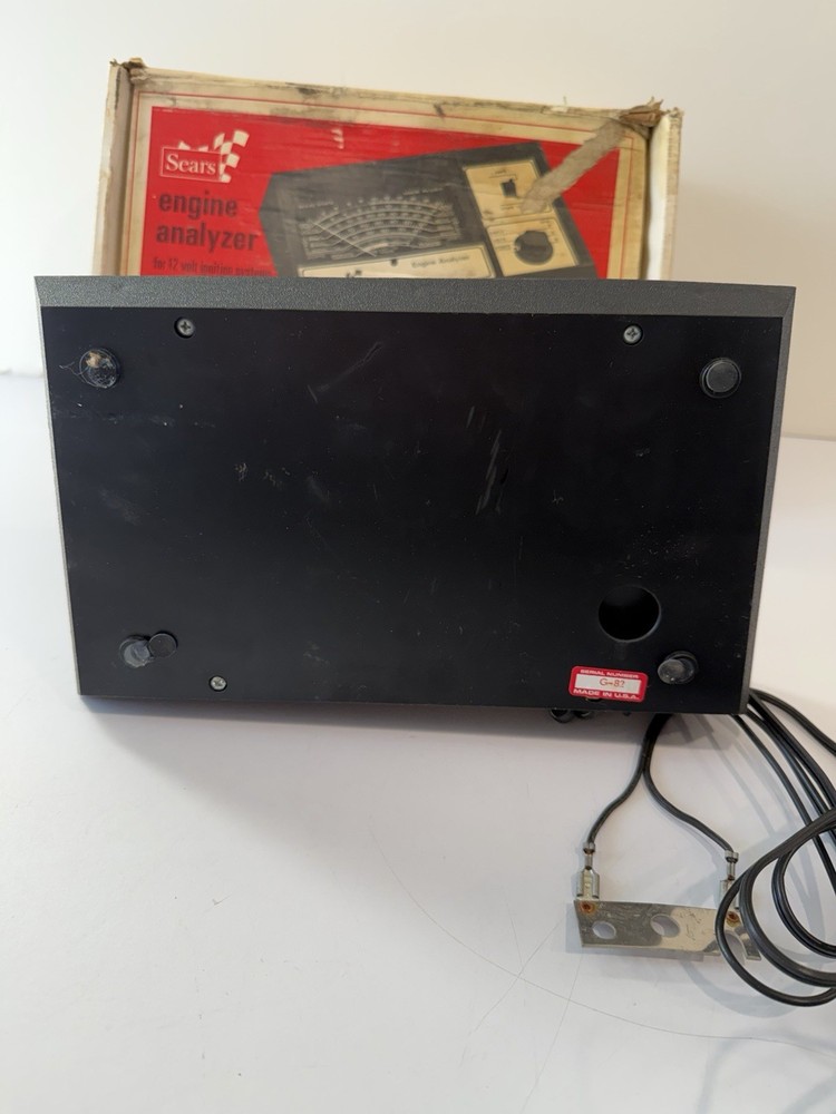 VINTAGE SEARS ENGINE ANALYZER MODEL 161.2161 *