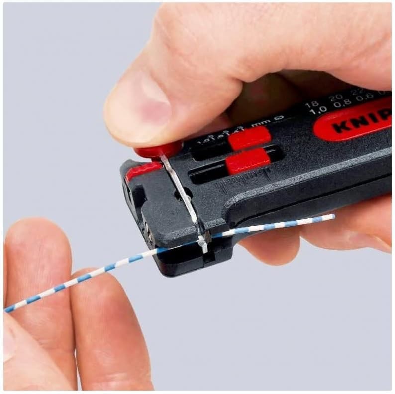 KNIPEX Tools - Precision Mini Wire Stripper, 26-36 AWG One Size, Multi
