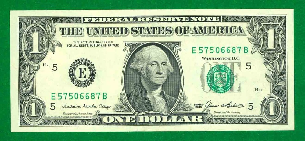 $1 1985 1 E/B BLOCK (w) RICHMOND CU. P-2.
