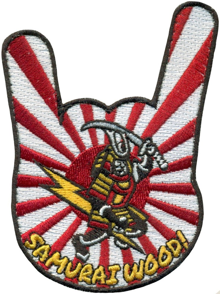 USAF 14th FIGHTER SQUADRON – SAMURAI WOOD PATCH