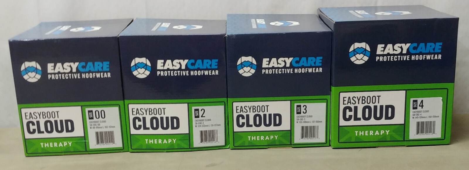 EasyCare Easyboot Cloud Therapeutic Horse Hoof Boots Recovery Black Therapy