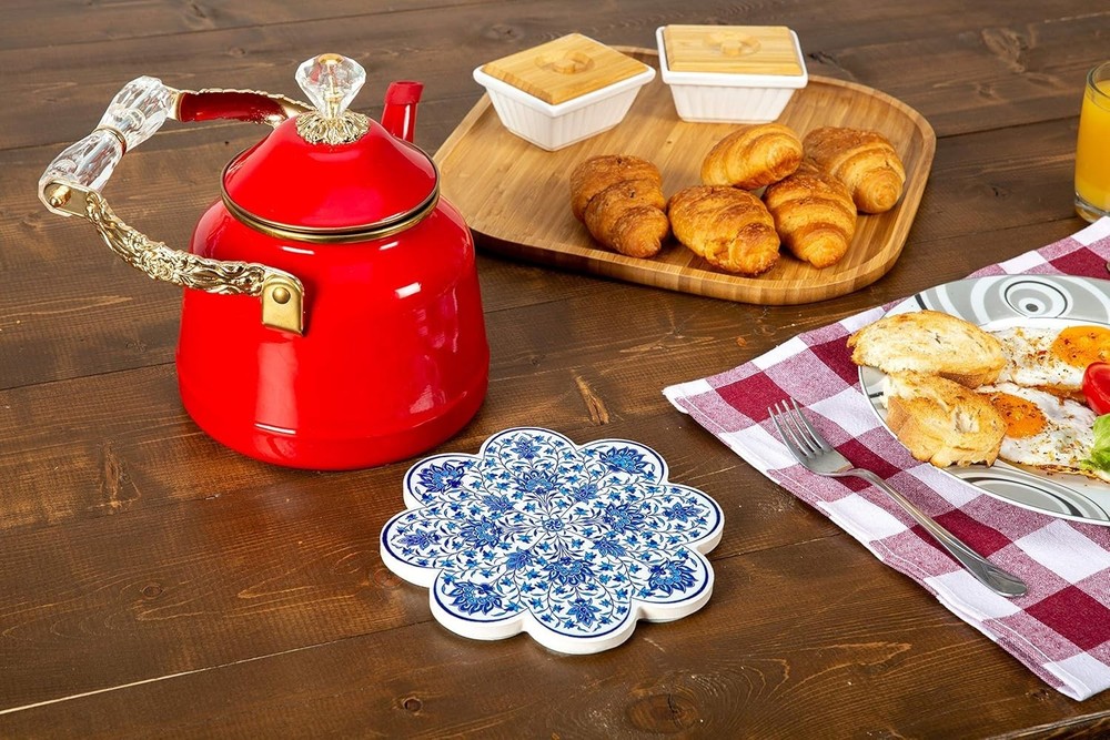 Laden Handmade Ceramic Trivet Pot Holder