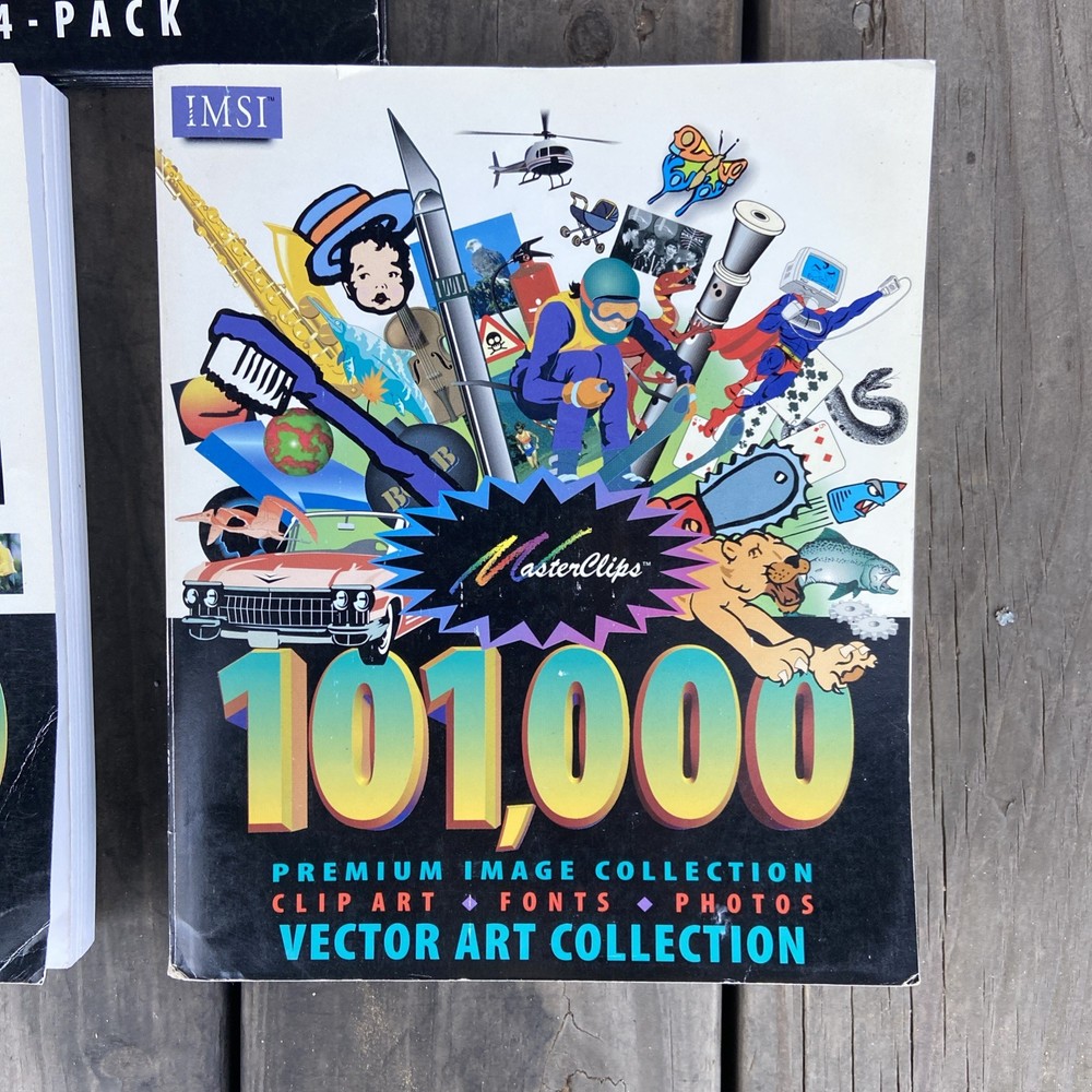 Masterclips Premium Image Collection Retro Vintage Software Box Set