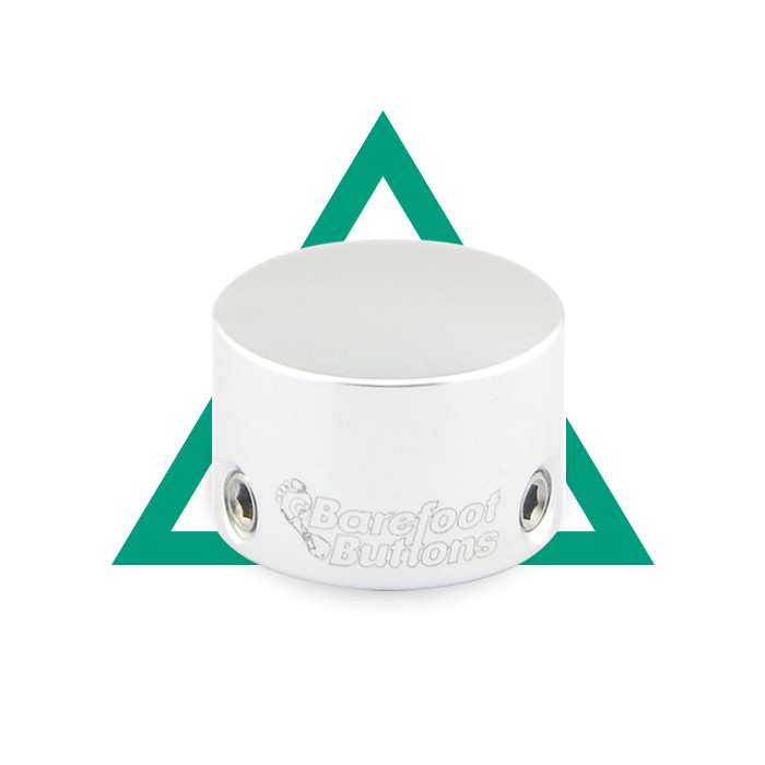 Barefoot Buttons V1 Mini Tallboy Silver