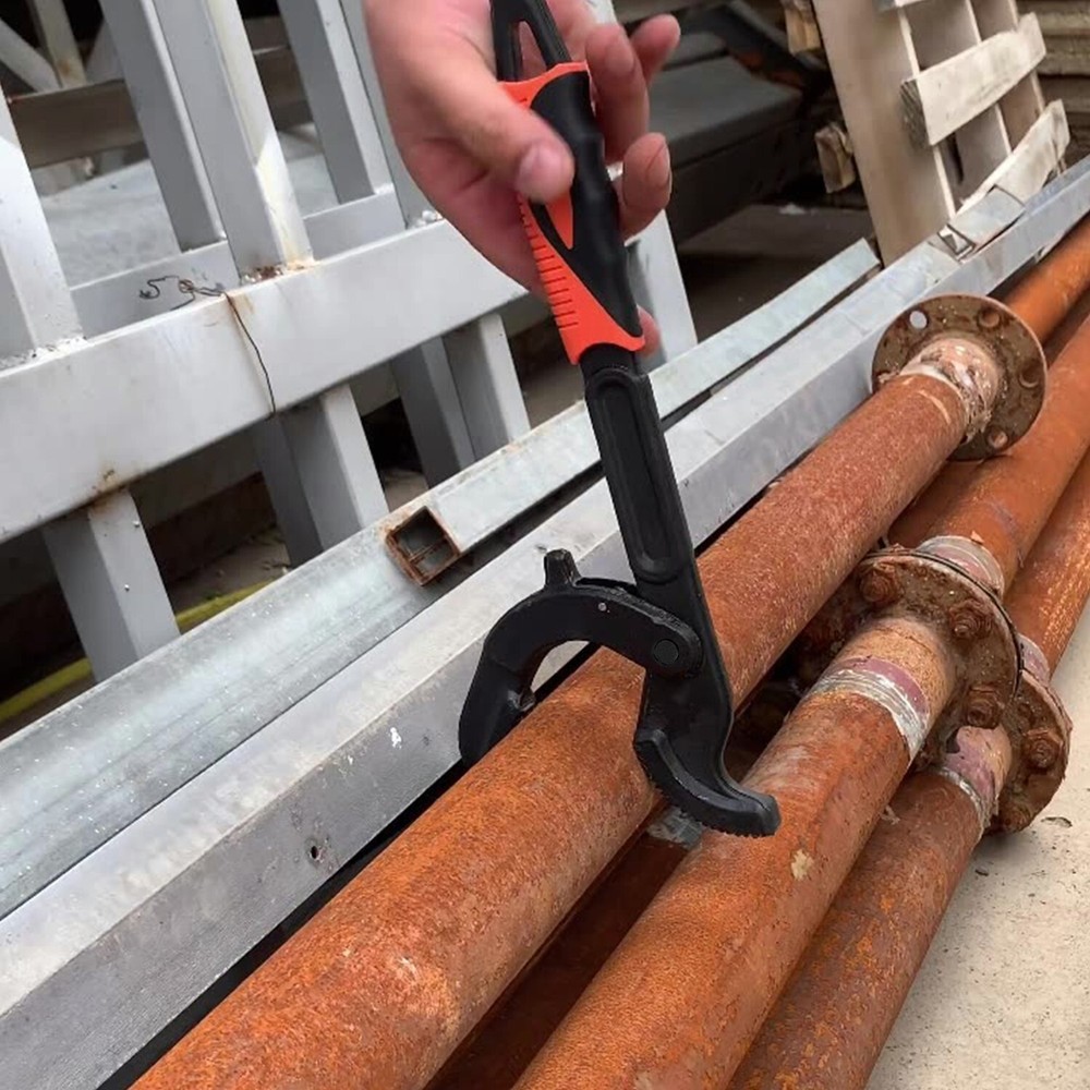 2 Pcs Multi-function Universal Wrench Set Self Adjusting, Power Grip for Autos