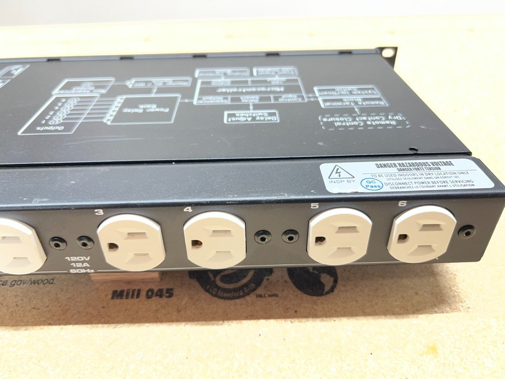 Middle Atlantic PDS-615R Power Sequencer