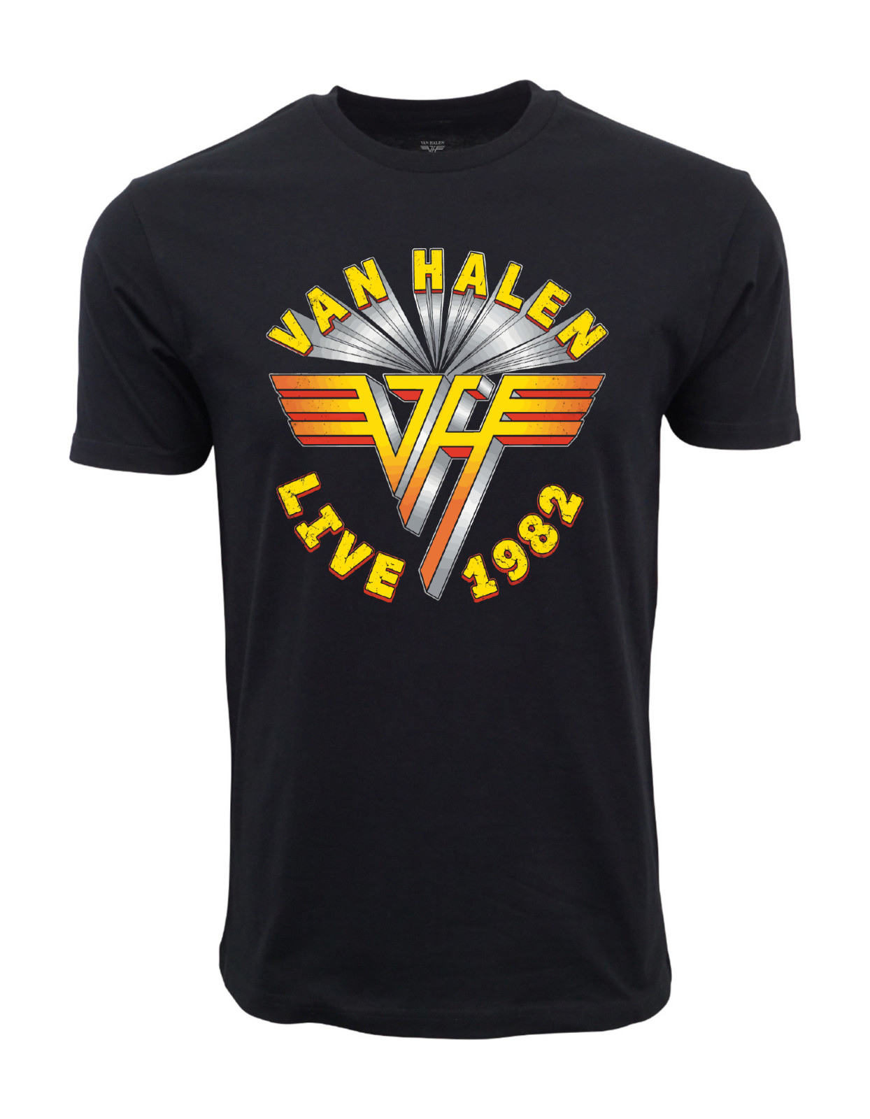 Van Halen Live 1982 Graphic T shirt