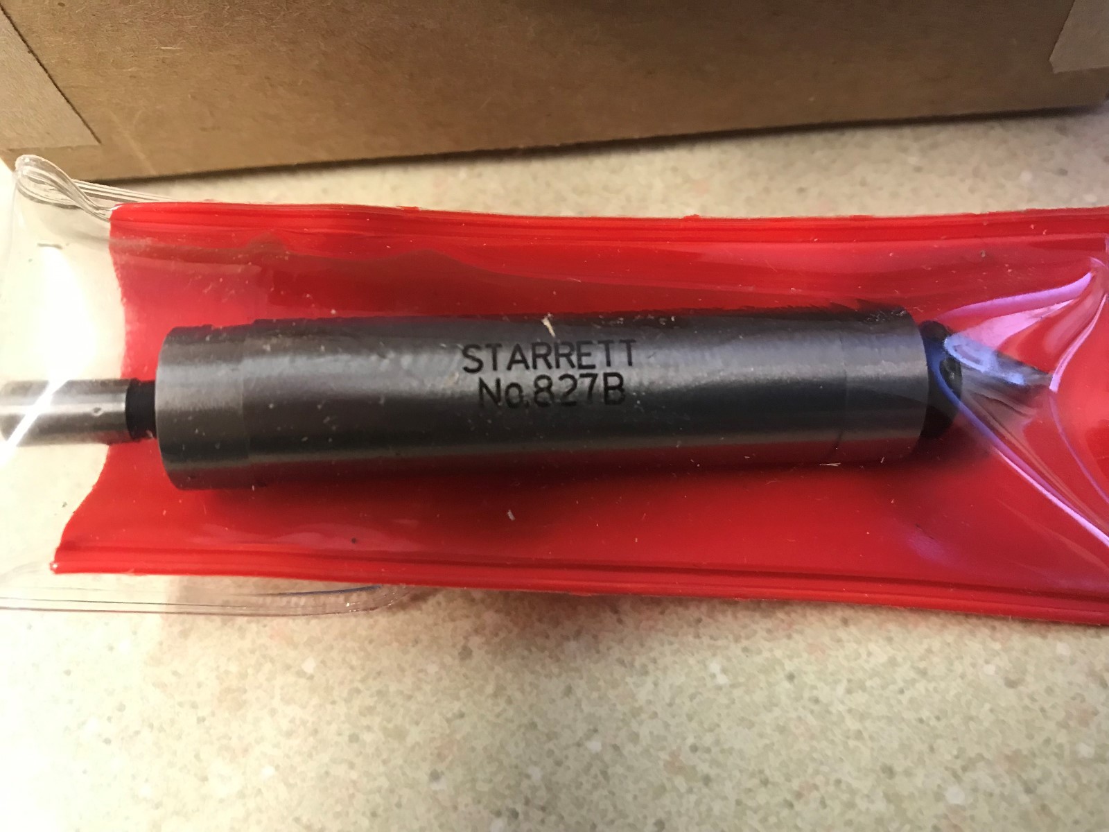 STARRETT 827B EDGE FINDER EDP #53063 - NEW IN BOX!