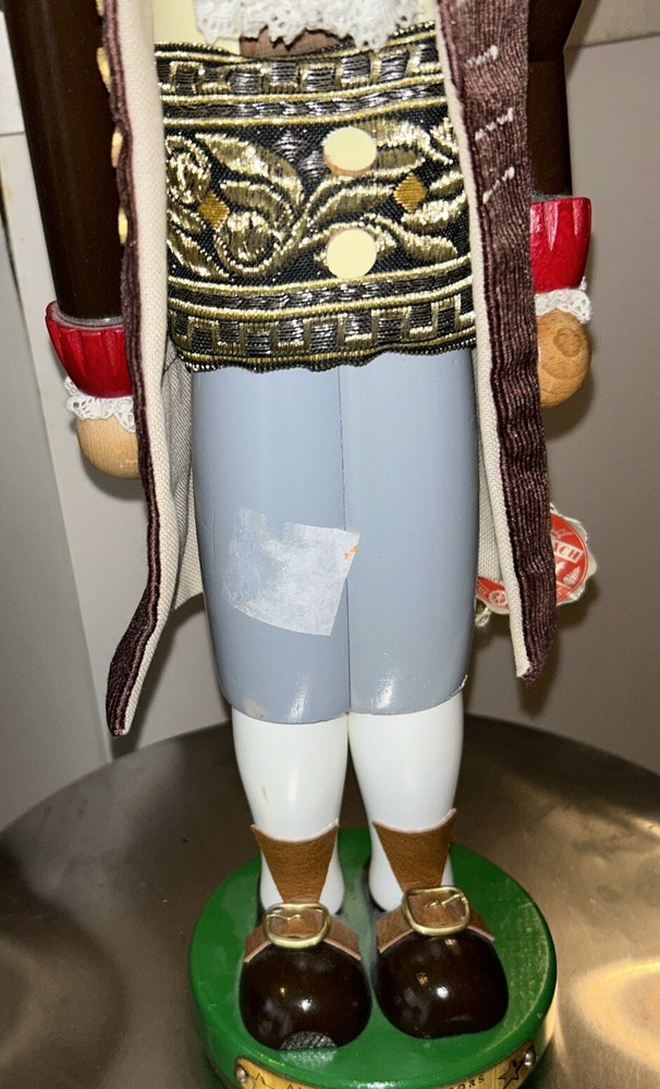 Steinbach Nutcracker 17” Benjamin Franklin #786/12000 - Very Good Condition