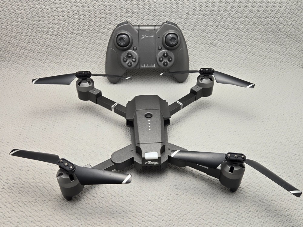 Attop X-PACK 18 Quadcopter Drone with Controller, 2 Batteries & Case