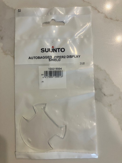 Suunto Vyper Air dive computer with USB cord, extra screen protector