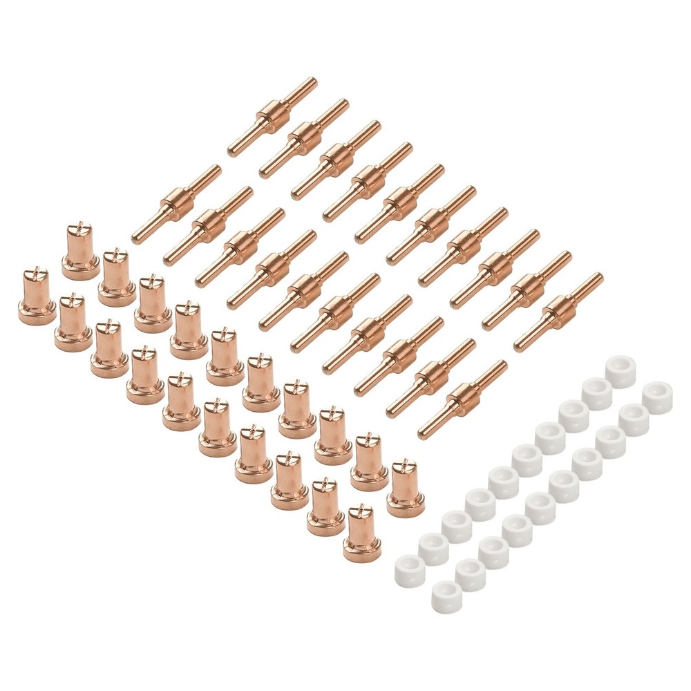 "Boost Your Plasma Cutter Performance with 60 Copper Tips and Electrodes"
