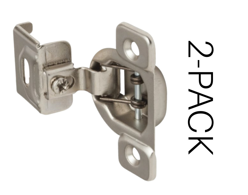 2-Pack 98489 1-1/4″ Self Closing Concealed Hinge