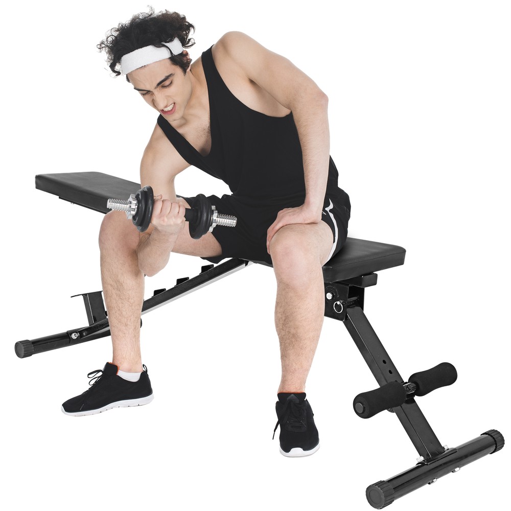 Adjustable Weight Bench Foldable Utility Strength Training Workout Bench 700LBs