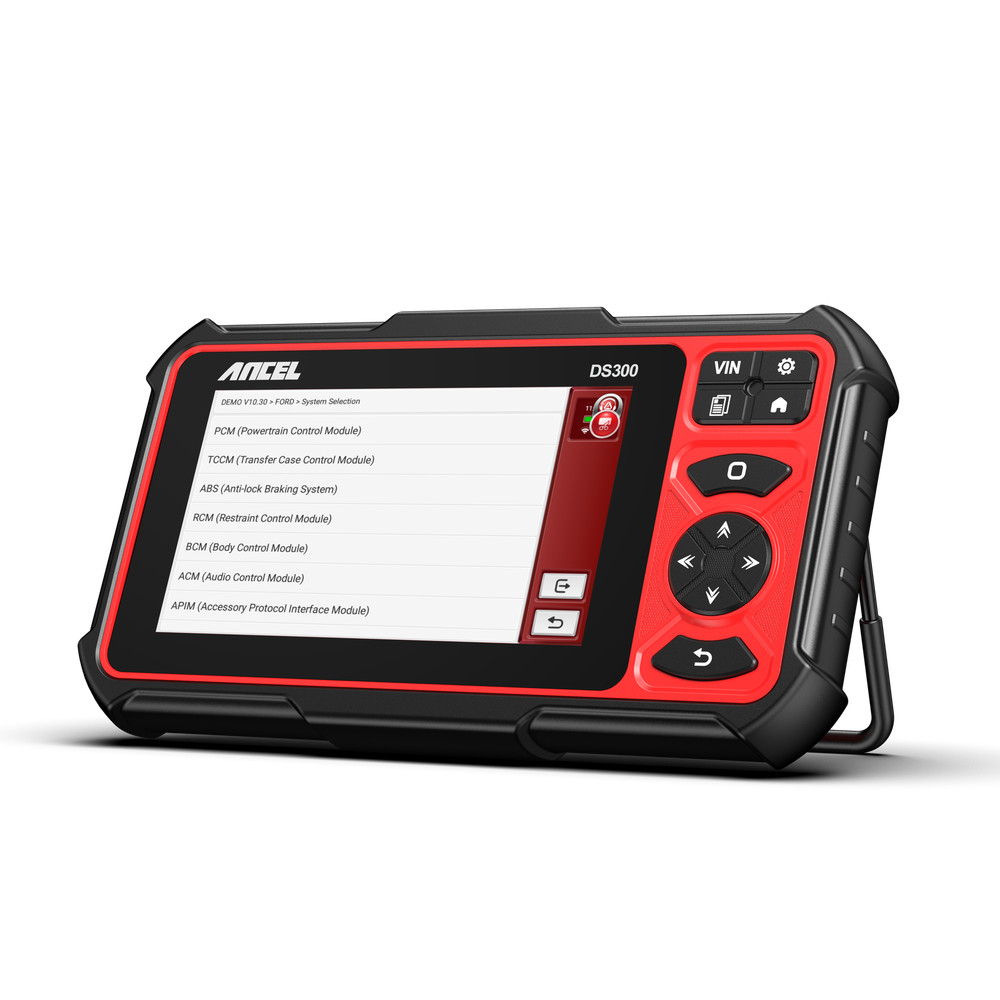 ANCEL DS300 Car Diagnostic Scan Tool Bidirectional OBD2 Scanner ECU Coding FCA