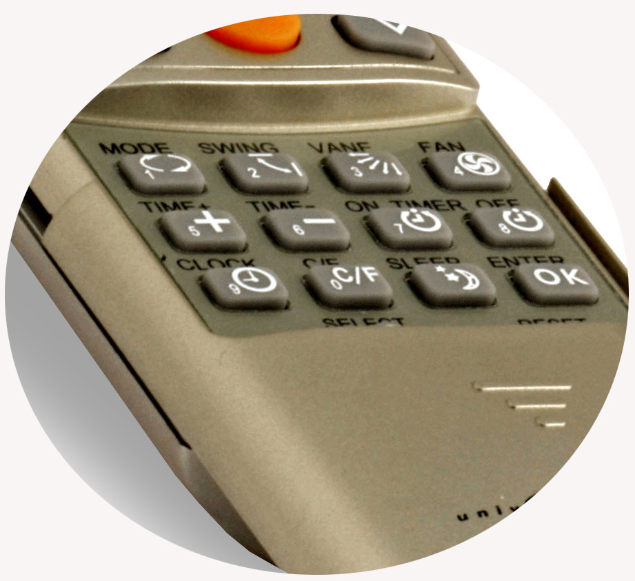 Replacement Remote Control for CARRIER Air-Conditioner