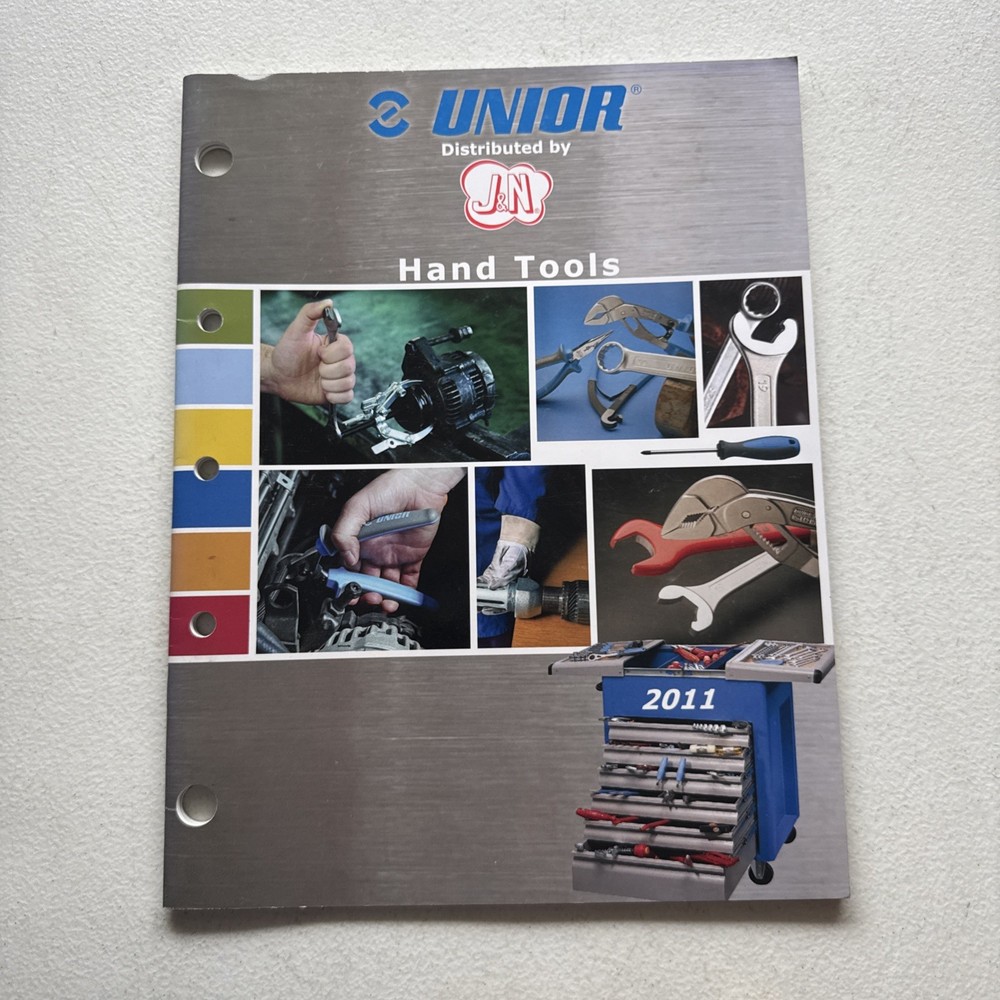 Unior Distributed By J&N Hand Tools Catalog 2011