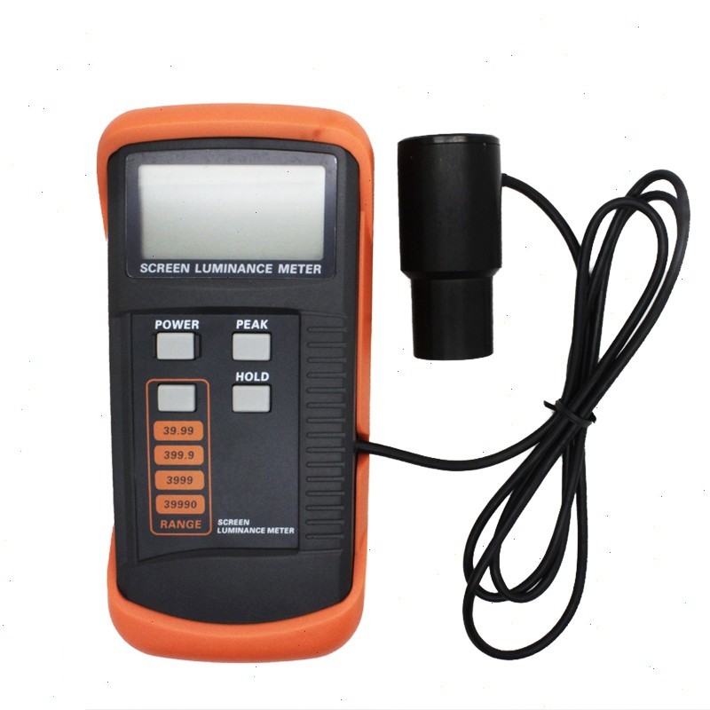 Handheld Screen Luminance Meter with Range 0.01-39990cd/m² Peak Value Latching