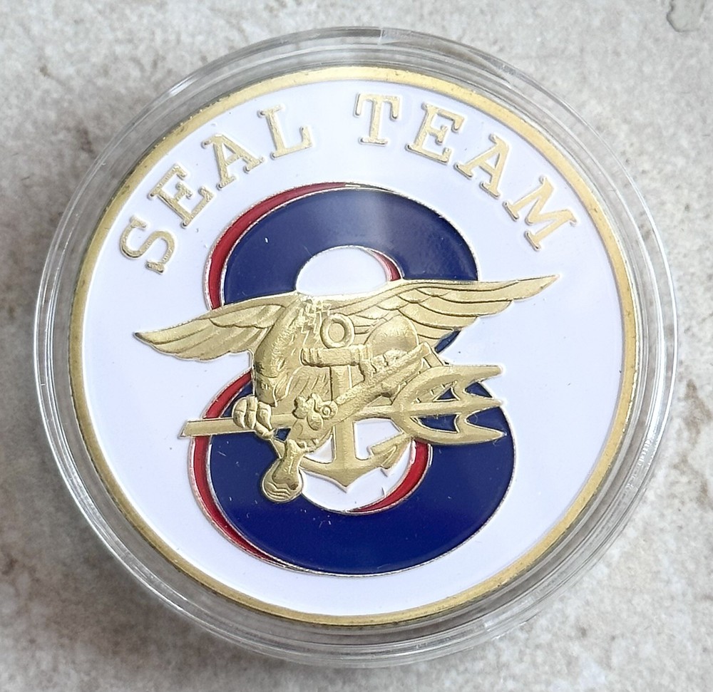 US Navy Seal Team 8 Challenge Coin