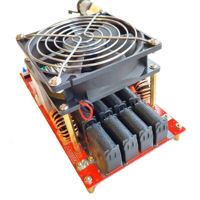 2000W ZVS High Frequency Induction Heater Module Flyback Driver Coil +pump
