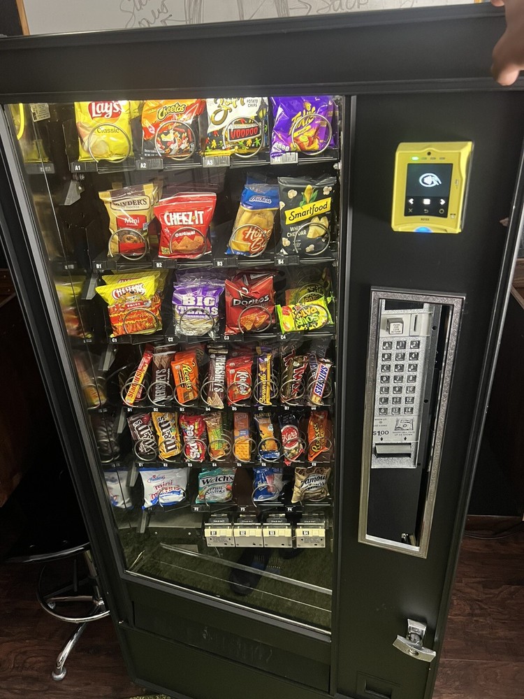 used snack vending machine