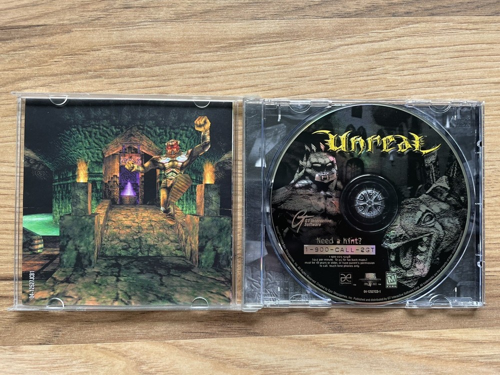 Unreal - GT Interactive Software - Windows PC 95/98/NT