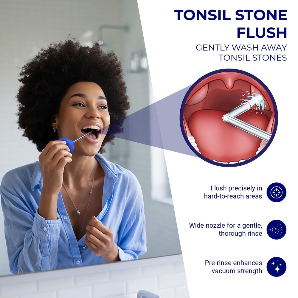 Tonsil Stone Remover Vacuum - Easy Suction Tool for Tonsil Stone Extraction