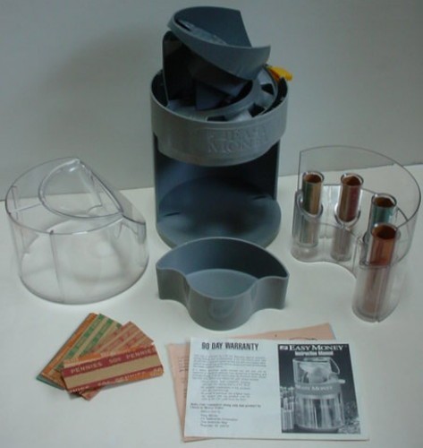 Easy Money Coin Sorting Machine with Box