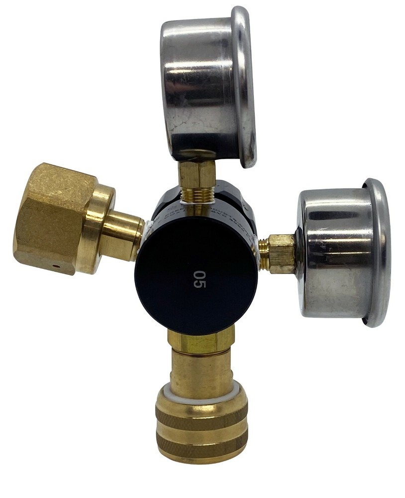 Carbon Dioxide CO2 CGA320 Regulator 0-250psi for DIY Projects