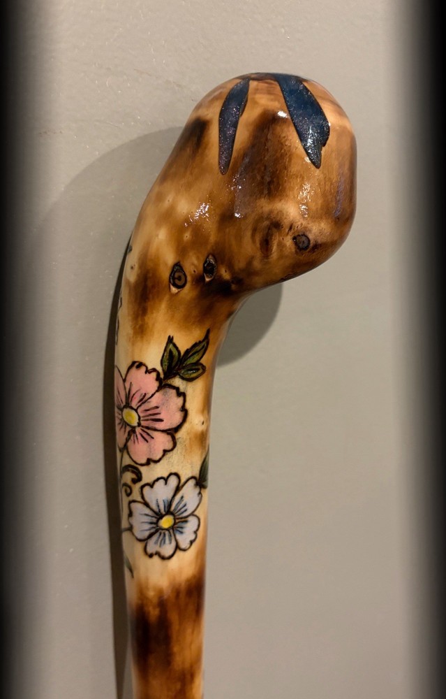 43” Walking Stick Hand Made & Finished 🇺🇸