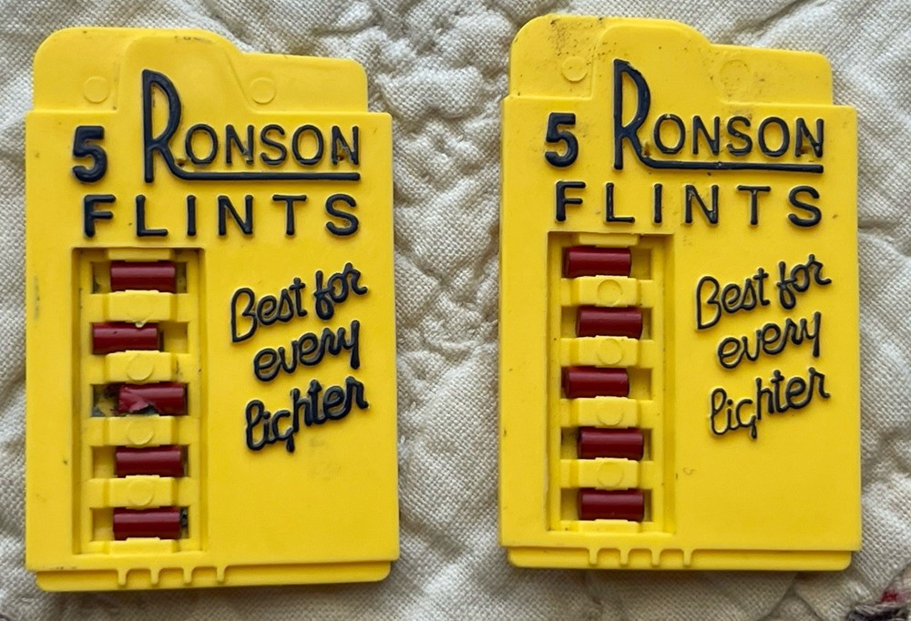Vintage Ronson Flints 5