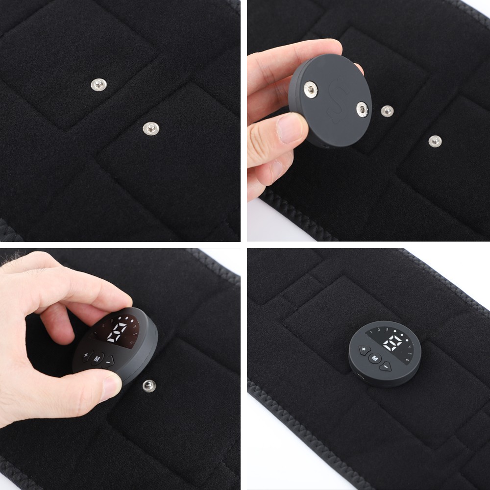 Abdominal EMS Muscle Stimulator Belt Electric Fitness Toning Belly Waist Trainer