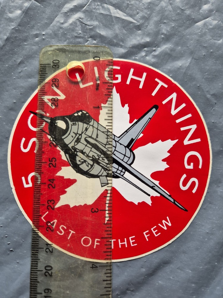 5 Squadron Sticker BAC Lightning Royal Air Force