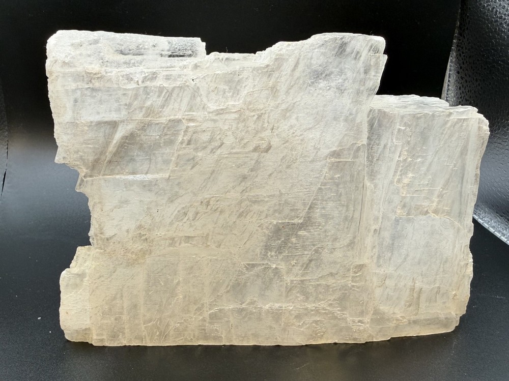 Beautiful Selenite Mineral Clock