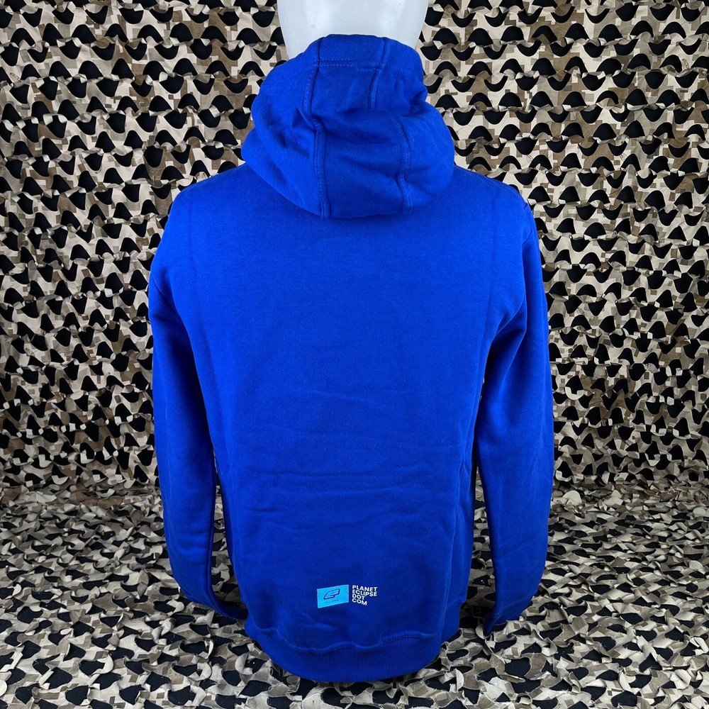 NEW Planet Eclipse Shift Hooded Sweatshirt - Royal Blue - Large