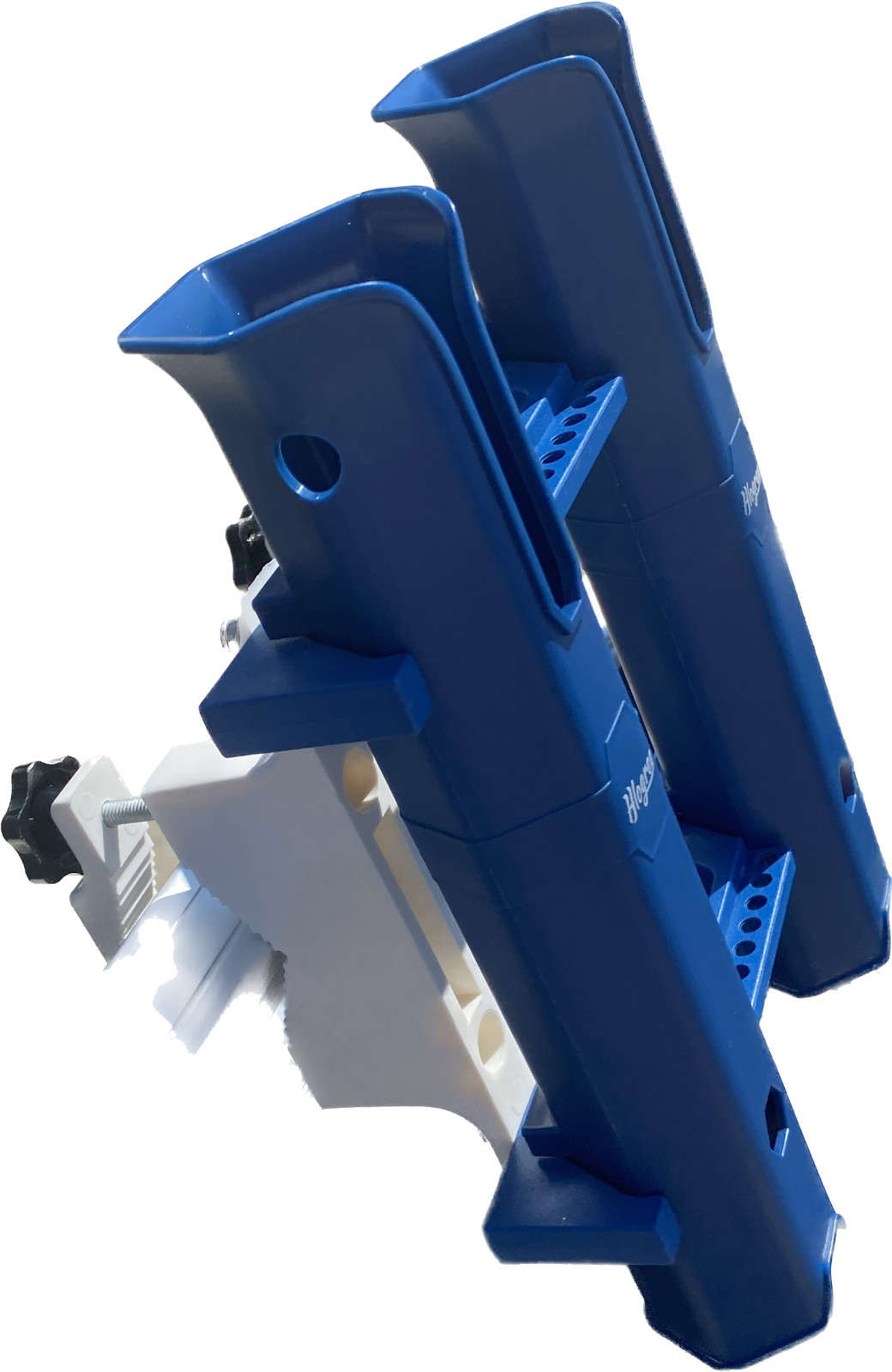 Fishin Rod Holder CLAMP2 Pontoon ATV UTV Golf Cart SeaDoo Switch Surf Cart Brush